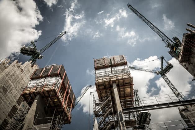 Structural warranty provider. Protek Warranty residential apartment block in construction phase.